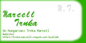 marcell trnka business card